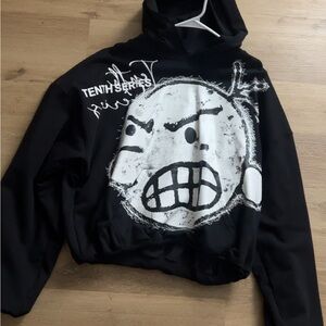 Black Tenth Series Instagram hoodie